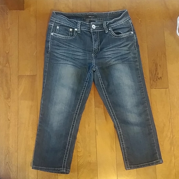 Suko Jeans Denim - Suko Jeans Denim Capris Size 8